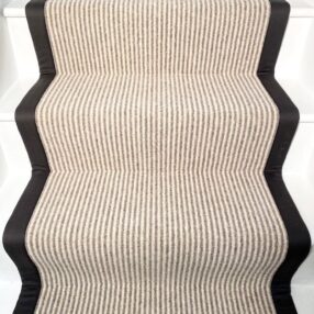 Strenshall Grey stair runner