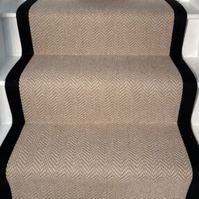 Cromford Black stair runner